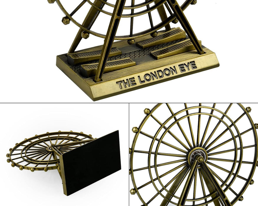 1 Pc London Eye Statue Idol for Decorative Showpeice for Home Decor, Living Room, Gifting, Desk Decor, Table Stand Holder (Pack of 1)