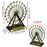 1 Pc London Eye Statue Idol for Decorative Showpeice for Home Decor, Living Room, Gifting, Desk Decor, Table Stand Holder (Pack of 1)