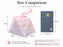 50 Pcs Triangle Gift Box with Satin Ribbon for Return Gifts, Chocolates, Dry Fruits & Wedding Favors