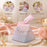 50 Pcs Triangle Gift Box with Satin Ribbon for Return Gifts, Chocolates, Dry Fruits & Wedding Favors