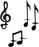 1 Set Metal Musical Note Candle Holder for Wall Decor | Iron Tealight Holder with Stand | Music Theme Home Decoration, Festive Decor, Diwali Decor, MArriage, Wedding