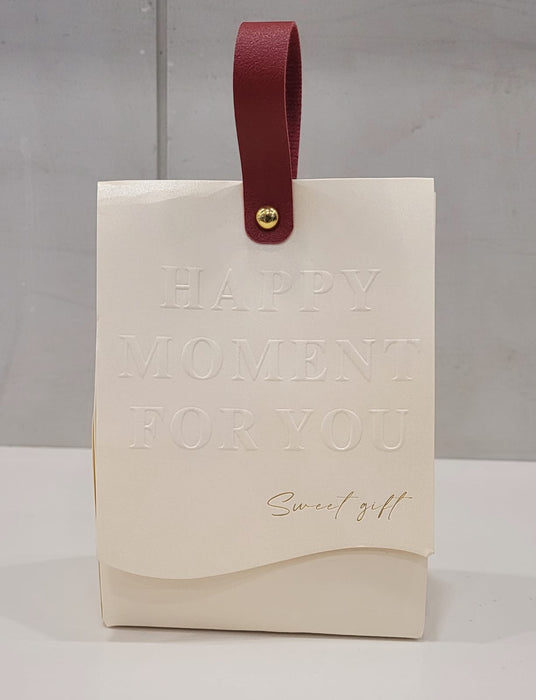 Elegant Candy Folding Paper Box With Handle Favor Decorative Box For Wedding, Gift Box In Festivals, Birthday, Perfect for Packing Chocolate box, Dry Fruits For Gifting