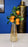 Artificial Orange Flower Stick, Artificial Flower Decoration Plant for Home Decor Item, Multi Decoration Item, (Without vase)( Pack of 3)(35 Cm)