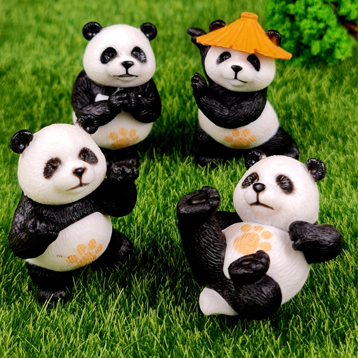 Panda plastic toy on sale