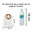 Small Size( 18.5 x 8 x 16 cm) Translucent  Bags with Round Handle Gift Paper Bag, Carry Bags, Gift Bag, Gift for Birthday, Valentine, Marriage, Festivals, Season's Greetings and Events (Small) Brown