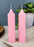 6 Pc Pillar Shape Wax Candle for Home Decore, Living Room, Bed Room, Festivals Like Diwali, for Meditation, Relaxation, Air Freshening