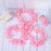 3 Lines (Small petals) Artificial Ixora Flower Garlands, Wall Hanging decorative String Lines items for Anniversary Decoration, Home Decor, Pooja, Diwali Functions Decor (Pack of 1)