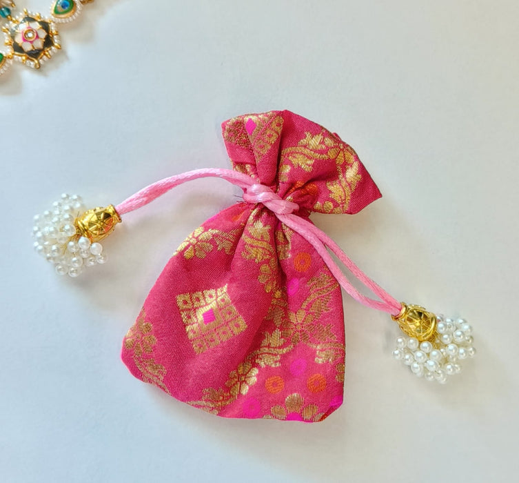 Small mini Jute Potli Bags Coin Pouch for Marriage, Return, Birthday Gifting | Handmade Bags for functions, Rakhi,Raksha bandhan,Gifts Packing, jewellery, Sweets, Dry fruits, chocolate, Party.