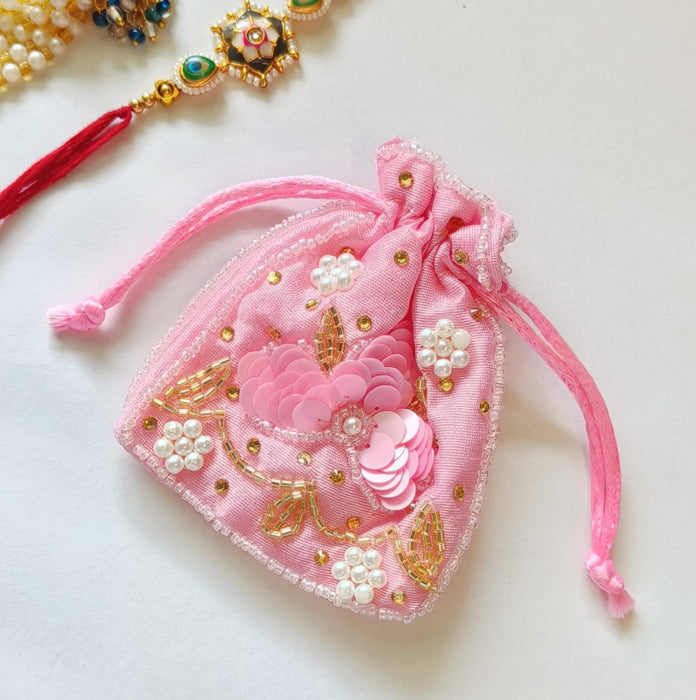 Small mini Jute Potli Bags Coin Pouch for Marriage, Return, Birthday Gifting | Handmade Bags for functions, Rakhi,Raksha bandhan,Gifts Packing, jewellery, Sweets, Dry fruits, chocolate, Party.