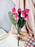 1 Bunch Artificial Tulip Lily Flower Sticks for Home Decor, Bedroom, Office, Living Room, Table Decor, Rakshabandhan Fetivals & Anniversary Decoration (without Vase Pot)