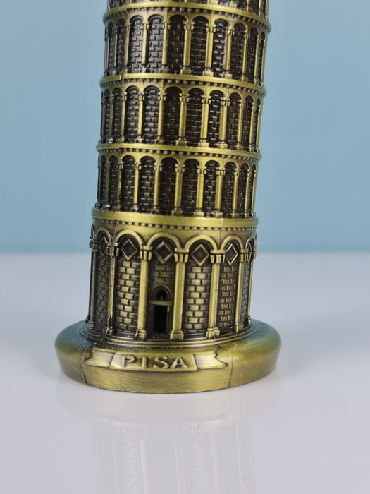 1 Pc The Leaning Tower of Pisa Figurine Statue Idol for Decorative Showpeice for Home Decor, Living Room, Gifting, Desk Decor, Table Stand Holder, Office Desk (Pack of 1)