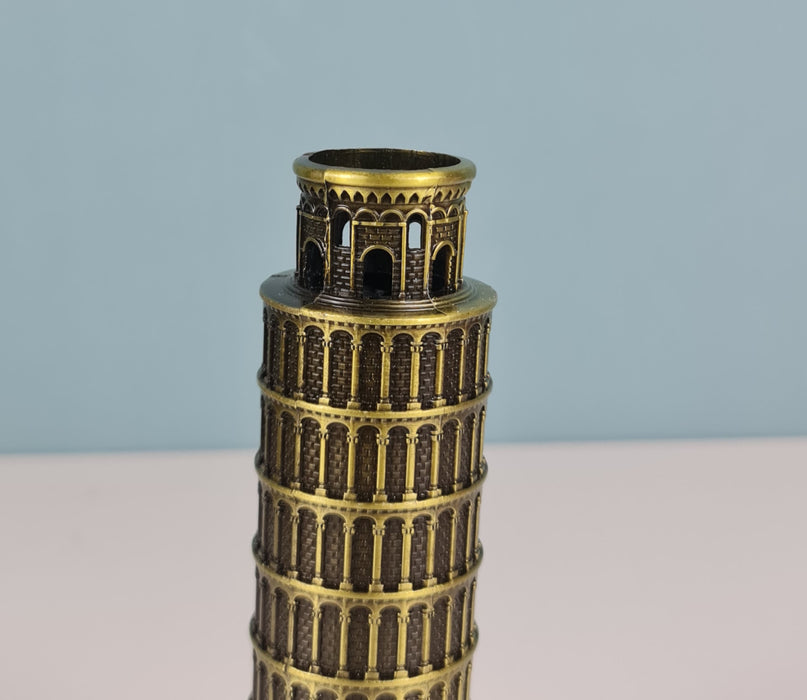 1 Pc The Leaning Tower of Pisa Figurine Statue Idol for Decorative Showpeice for Home Decor, Living Room, Gifting, Desk Decor, Table Stand Holder, Office Desk (Pack of 1)