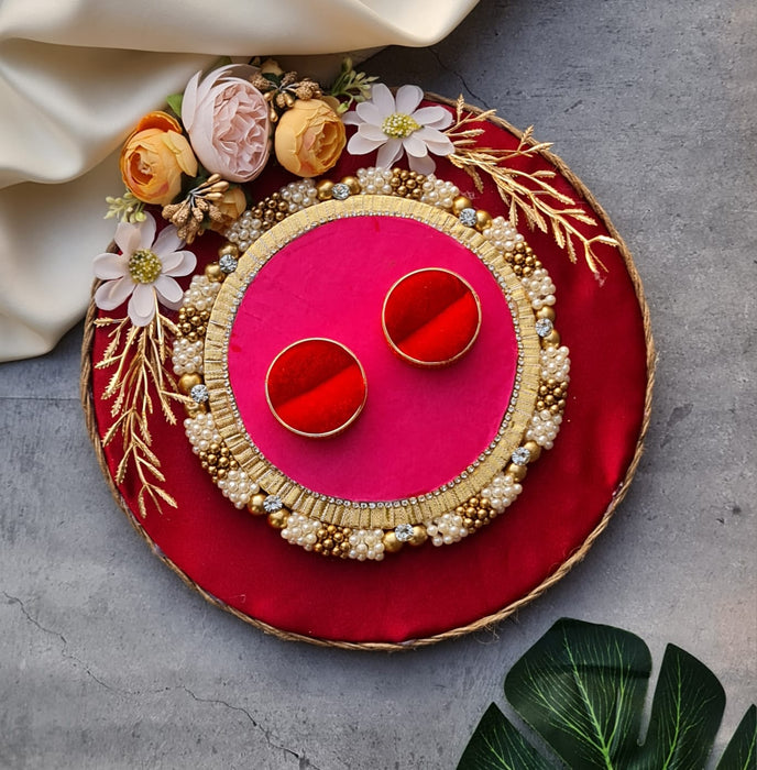 Ring Platter For Ceremony - Na Dhukan - Pure Desi Market
