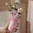Artificial Daisy Crochet Flower Bouquet with Pot| Artificial Flower head| Gifting for Him/Her, Girlfriend, Boyfriend, Anniversaries, Wedding, Birthday | Home Decoration, Table Decor, Room Decor, Office Desk, Aesthetic Centerpiece Decor (Fabric)