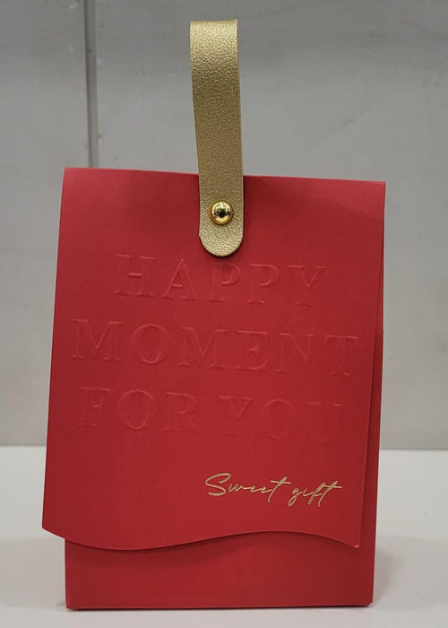 Elegant Candy Folding Paper Box With Handle Favor Decorative Box For Wedding, Gift Box In Festivals, Birthday, Perfect for Packing Chocolate box, Dry Fruits For Gifting
