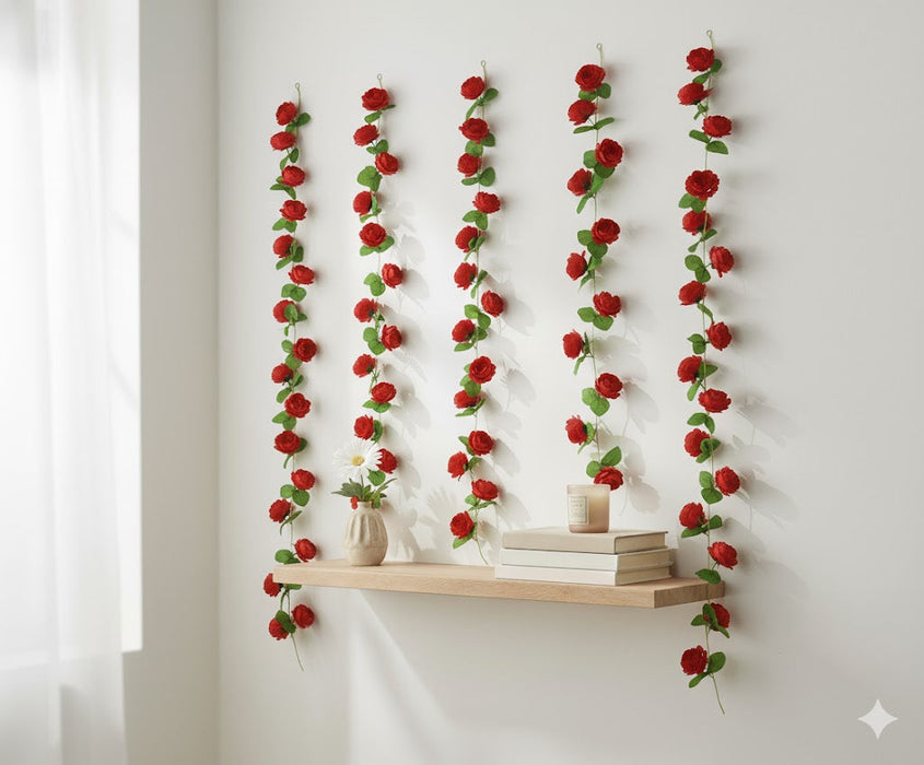 Peony lines 1.9 mtr for home decore janmasthami and ganpati decore