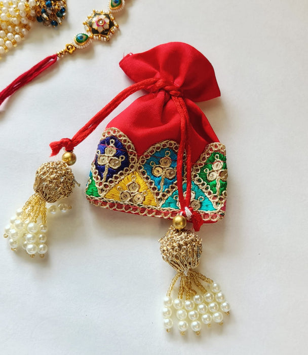 Small mini Jute Potli Bags Coin Pouch for Marriage, Return, Birthday Gifting | Handmade Bags for functions, Rakhi,Raksha bandhan,Gifts Packing, jewellery, Sweets, Dry fruits, chocolate, Party.