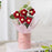Artificial Daisy Crochet Flower Bouquet with Pot| Artificial Flower head| Gifting for Him/Her, Girlfriend, Boyfriend, Anniversaries, Wedding, Birthday | Home Decoration, Table Decor, Room Decor, Office Desk, Aesthetic Centerpiece Decor (Fabric)