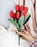 1 Bunch Artificial Tulip Lily Flower Sticks for Home Decor, Bedroom, Office, Living Room, Table Decor, Rakshabandhan Fetivals & Anniversary Decoration (without Vase Pot)