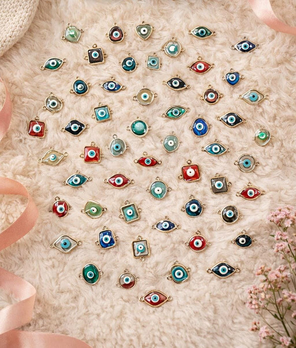 100 Pcs Metal Charms for DIY Jewelry Making In Genuine Sale – Keychains, Bracelets & Rakhi Charms | Craft Materials SALE