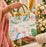 Floral  PVC Gift Bags 8×10×4 inches (small)