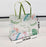 Floral  PVC Gift Bags 8×10×4 inches (small)