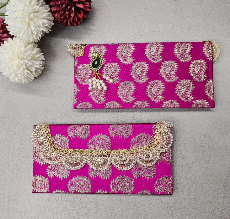 Affordable Fabric Shagun Envelope for Wedding & Gifting