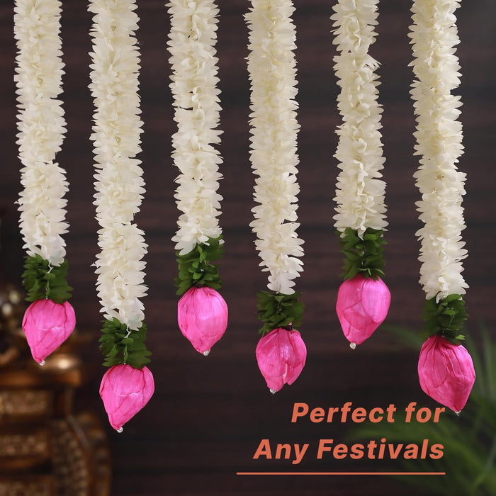 Lotus Ladi | Washable, Affordable Decoration for Diwali, Home & Festive Events