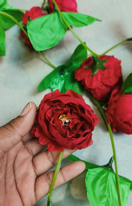 Peony lines 1.9 mtr for home decore janmasthami and ganpati decore