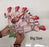 Ganpati Decoration & Festive Decor  Cutout  Set with stand Ganpati decoration Mini Table Top Decor for ganpati festive , Mandir, Pooja & Festival Decoration