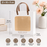 Luxury Transparent Window Gift Bag | Portable Paper Gift Bag for Birthday, Wedding, Return Gifts & Hampers | Premium Handle Bag (Medium)