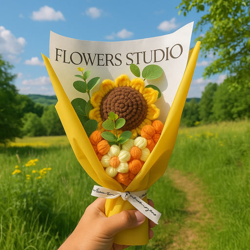 Ready to use Crochet Bouquet for Gifting