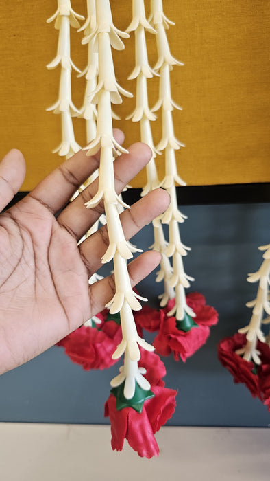 Carnation  Rajnigandha , Galgota Long Side Hanging (25 inch) | Home, Diwali & Event Décor