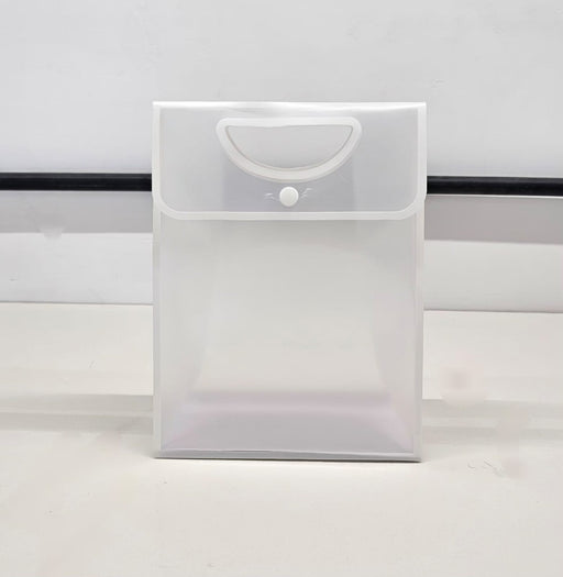 Translucent Gift Bag with Handle (18 x 23 x 10CM) | Premium Semi Transparent Carry Bag for Gifts, Hampers, Wedding Return Gifts, Birthday & Festive Packing