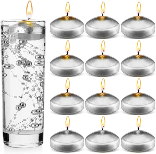 20 Pc Round Wax Candle for Home Decore, Living Room, Bed Room, Festivals Like Diwali for Meditation, Relaxation, Air Freshening