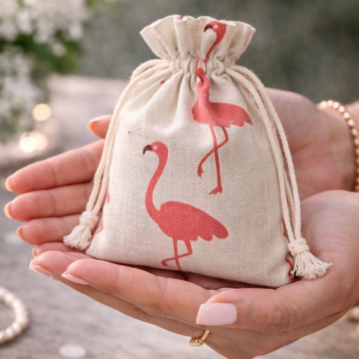 Drawstring Mini stylish Storage Potli pouches for Small Jewelries, Money, Paper Notes Women Wallet, Gift Bags, Christmas return gift