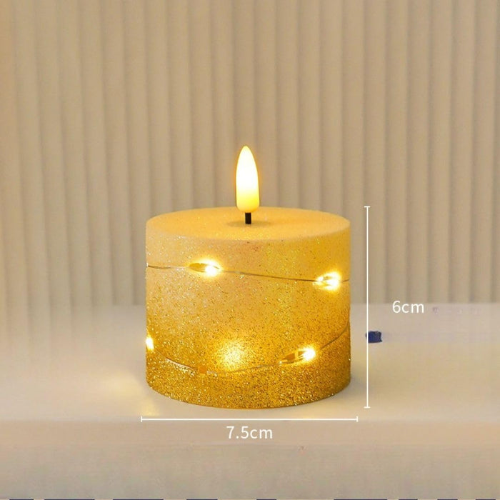 Tea Light Candles | Flameless, Smokeless & Unscented | Decorative Lights for Home Decor, Mandir, Wedding, Birthday, Engagement, Balcony & Room Decoration