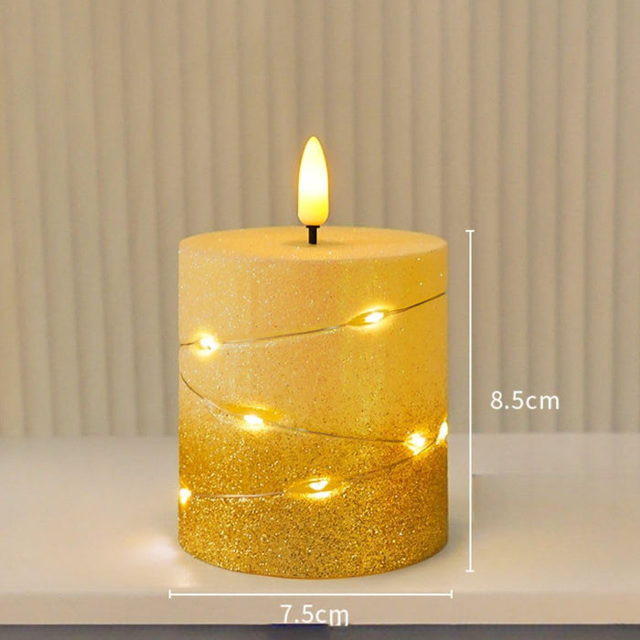 Tea Light Candles | Flameless, Smokeless & Unscented | Decorative Lights for Home Decor, Mandir, Wedding, Birthday, Engagement, Balcony & Room Decoration