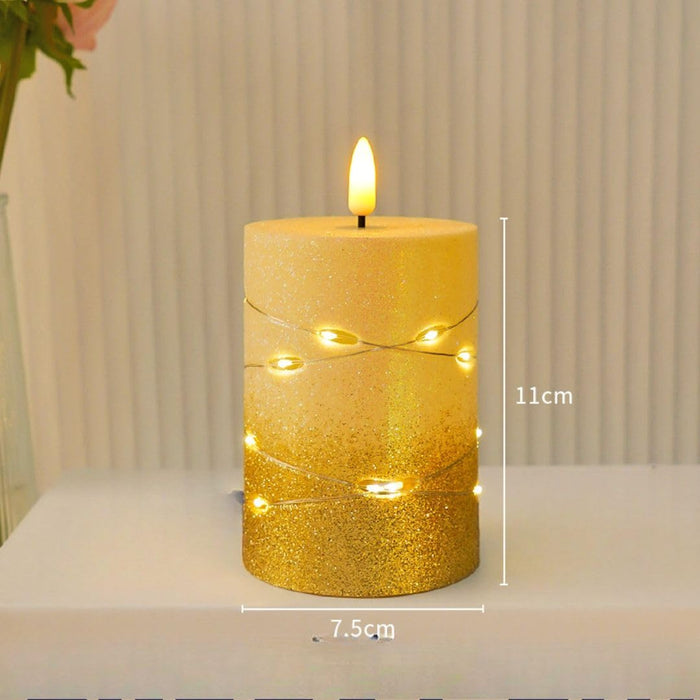 Tea Light Candles | Flameless, Smokeless & Unscented | Decorative Lights for Home Decor, Mandir, Wedding, Birthday, Engagement, Balcony & Room Decoration