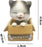 Bobble Head Shaking Cat, Ideal for Car Dashboard Miniature Decorative Figurines Decor for Living Room Decoration, Home, Office