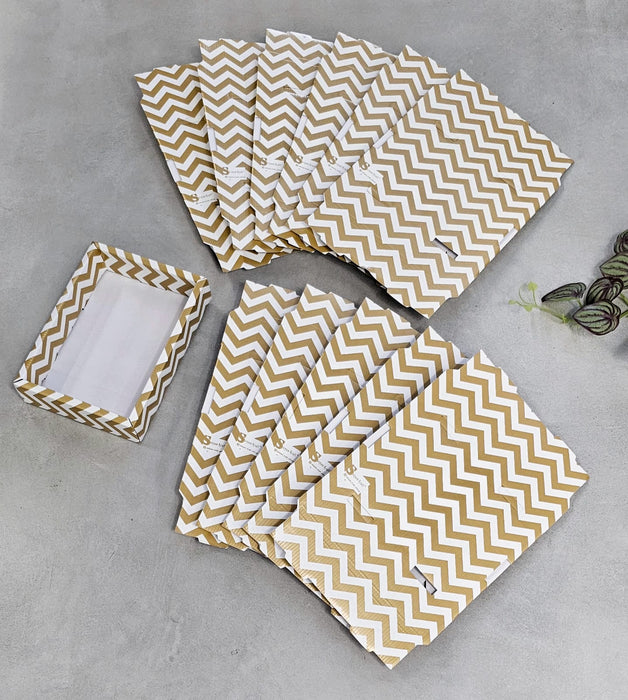 12 Pcs 7*10 inch Multipurpose Decorative Folding Paper Box-Rectangle Cardboard Box, DIY Tray for Gift Hamper, Gifting (Cardboard Folding Paper Box)