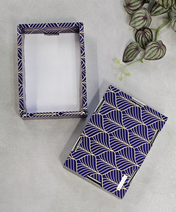 12 Pcs 7*10 inch Multipurpose Decorative Folding Paper Box-Rectangle Cardboard Box, DIY Tray for Gift Hamper, Gifting (Cardboard Folding Paper Box)