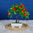 1 PC Artificial Bonsai Fruit/Vegetable Plant with Pot, Artificial Flower Decoration for Home Decor, Garden, Balcony, Resturants, Cafes, Table Piece, Center Piece(Pack of 1) (Plastic)