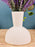 1 Pcs Ceramic Flower Vase Pot for Flowers, Gifing, Home Decor, Bedroom, Office, Table, Living Room, Decoration Items.