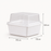 Clear Square Plastic Pastry Box with Transparent Lid, Dessert Packaging Box for Cake Slice, Cupcake, Pastry, Chocolates, Sweets, Bakery & Return Gift Packing