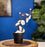 2 Pc Artificial Blossom Flower Stick with Plastic Pot Flower Pot for Home Decor, Living Room, Gifting, Table Top, Showpiece, Balcony, Raksha Bandhan Gifting(with Pot)