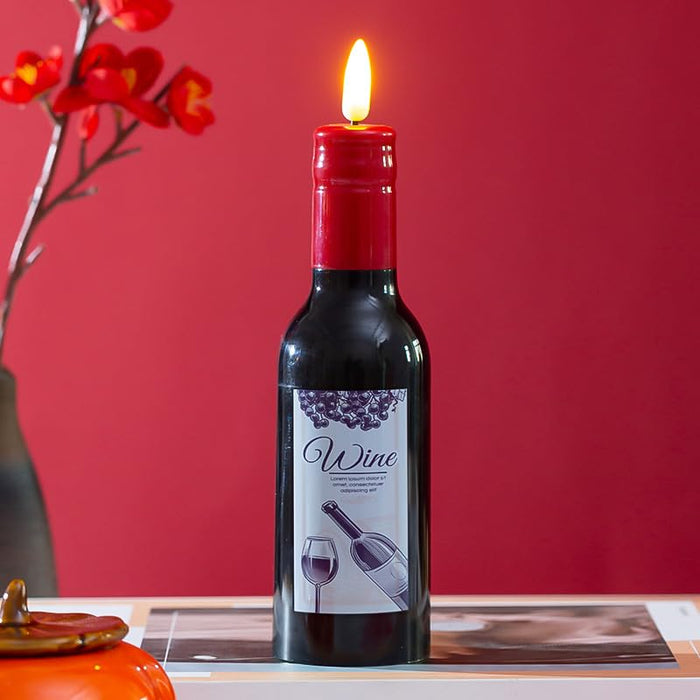 Wine Shape LED Candle Light Candle Light for Home,Diwali Decor, Living Room, Bed Room,Festive Decor, Resturants, Cafes.