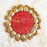 JUMKHI PLATTER Set of 3 for Rakhi, Diwali Decor, Rangoli ,Centre table decoration.
