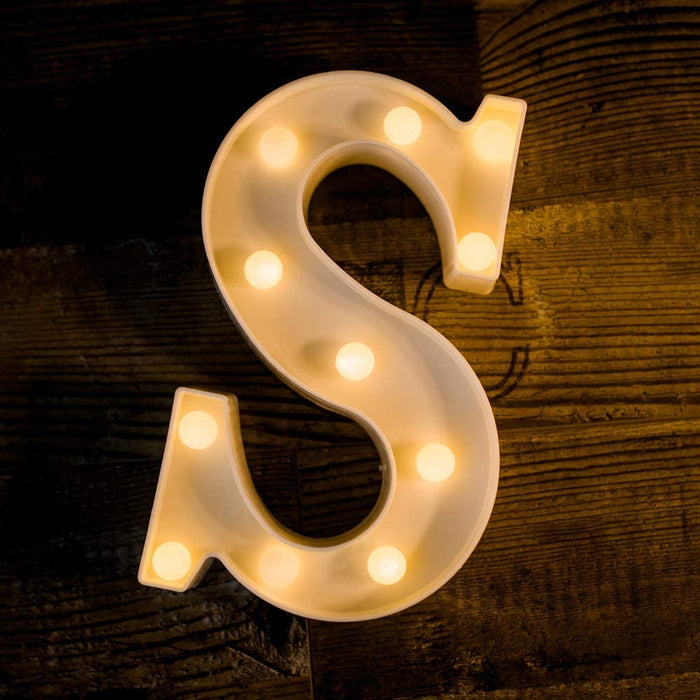 SATYAM KRAFT Marquee Alphabet Shaped Led Light for Home Decoration and —  satyamkraft